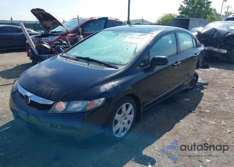 2010 Honda Civic Lx из США, поврежденный, VIN 2HGFA1F51AH300192